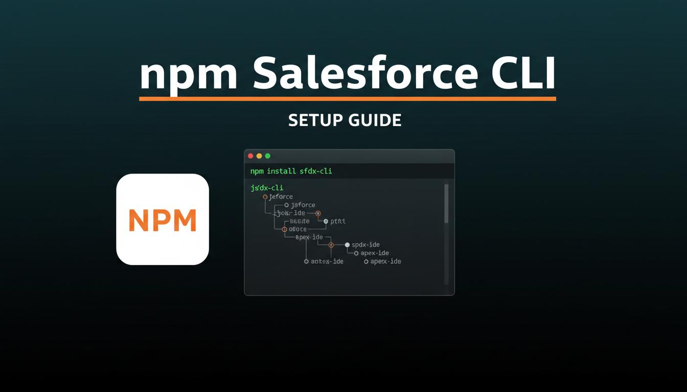 How to Install Salesforce CLI with NPM